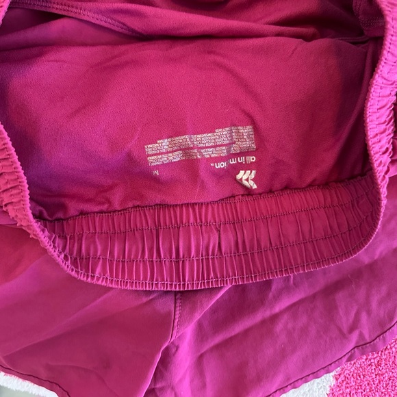 all in motion Pink Athletic Shorts with Elastic Waistband and Lightweight Fabric - Picture 3 of 3